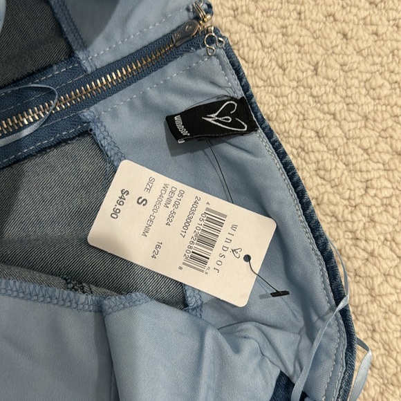 Windsor Denim Strapless Dress - Picture 3 of 3